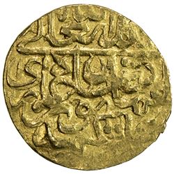 MUGHAL: Humayun, 1530-1556, AV fractional mithqal (0.70g), NM, ND. VF