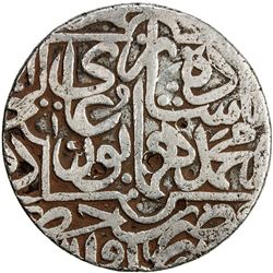 MUGHAL: Humayun, 1530-1556, AR rupee (10.73g), Hadrat Delhi, ND. F-VF