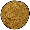 Image 1 : MUGHAL: Shah Jahan I, 1628-1658, AV mohur (10.92g), Daulatabad, AH1067 year 30. PCGS MS63