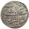 Image 1 : MUGHAL: Rafi-ud-Darjat, 1719, AR rupee (10.71g), Junagadh, AH1131 year one (ahad). VF