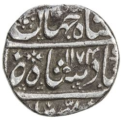 MUGHAL: Shah Jahan III, 1759-1760, AR rupee (10.93g), Hasanabad, AH1174 year one (ahad). VF