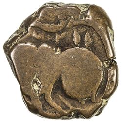 SIKH EMPIRE: AE paisa (6.58g), Derajat, AH1255