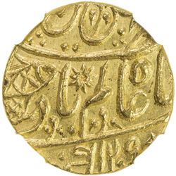 BENGAL PRESIDENCY: AV mohur, AH1209 year 37. NGC MS64