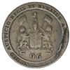 Image 1 : MADRAS PRESIDENCY: George III, 1760-1820, AE 1/96 rupee, 1797. F-VF