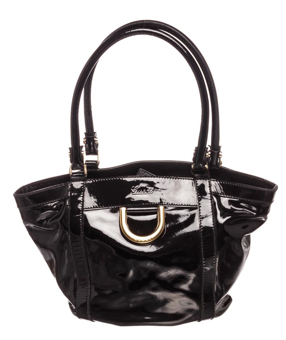 black patent gucci bag