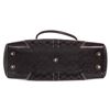 Image 4 : Coach Black Monogram Canvas Leather Large Shoulder Handbag