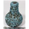 Image 1 : 52) BLUE VOLCANO JAR ATTRIBUTED TO MARY BORGSTROM