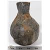 Image 2 : 62) PRIMITIVE VASE SIGNED 'S' 6"X4" FROM MARY