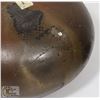 Image 6 : 2) MARY BORGSTROM BROWN JAR W/ LID SIGNED & DATED