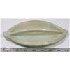 Image 1 : 13) MARY BORGSTROM LEAF DISH SIGNED "MARY B 65".
