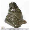 Image 1 : 31) CARVED HAIDA EAGLE SIGNED 'ROCKY 83' FROM MARY