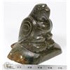 Image 2 : 31) CARVED HAIDA EAGLE SIGNED 'ROCKY 83' FROM MARY