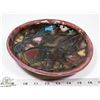 Image 1 : 55) M. HOLMES ST. CATHERINE'S CLAY DISH, ORNATE