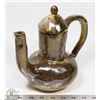 Image 2 : 17) CERAMIC TEAPOT SIGNED "LUE" AT BASE FROM MARY