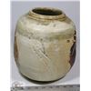 Image 2 : 24) SANTOS SIGNED CERAMIC JAR, SOUTH AMERICAN,