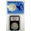 Image 1 : 1998 & 2009 .999 SILVER ONE OUNCE EAGLE