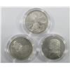 Image 1 : 3 - COMMEM SILVER DOLLARS; 2005