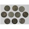 Image 2 : 10- SEATED DIMES, MIXED DATES & GRADES