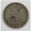 Image 1 : 1877 SEATED HALF DOLLAR- VF/XF