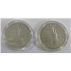Image 1 : 1986 STATUE OF LIBERTY UNC & PROOF SILVER