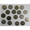 Image 2 : BARBER QTR LOT of 17 COINS