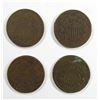 Image 1 : 4- 1864 TWO CENT PIECES