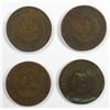 Image 2 : 4- 1864 TWO CENT PIECES