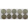 Image 2 : 10-1945 MERCURY SILVER DIMES AU/BU