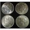 Image 1 : (2) 1923, (2) 1923-S PEACE DOLLARS