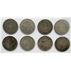 Image 1 : 8 - HALF CROWNS 1930'S & 1940'S