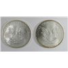 Image 2 : 1994 & 2002 .999 SILVER ONE OUNCE EAGLE