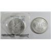 Image 2 : 2002 & 2004 .999 SILVER ONE OUNCE EAGLE