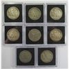 Image 2 : 8- WALKING LIBERTY  HALF DOLLARS