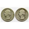 Image 1 : 1932-D & 1932-S WASHINGTON QUARTER DOLLARS