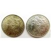 Image 1 : 2-BU MORGAN DOLLARS 1897 & 1898