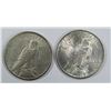 Image 2 : 1923 & 1934-D PEACE DOLLARS