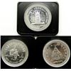 Image 2 : 3 - CANADA PROOF SILVER DOLLARS: