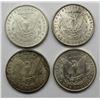 Image 2 : 4-MORGAN DOLLARS:  (2) 1889 & (2) 1886