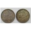 Image 1 : 1883-O & 1884-O BU RAINBOW TONED MORGANS