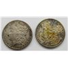 Image 1 : 2-1900 MORGAN DOLLARS BOTH UNC