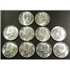 Image 1 : (10) 1965 KENNEDY HALF DOLLARS AU/BU