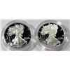 Image 1 : 2004 & 2005 AMERICAN SILVER EAGLE