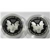 Image 2 : 2004 & 2005 AMERICAN SILVER EAGLE