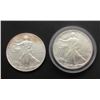 Image 1 : 1988 & 2014 AMERICAN SILVER EAGLES
