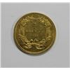 Image 1 : 1861 $1 INDIAN PRINCESS HEAD GOLD COIN