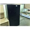 Image 2 : NAVY BLUE 6' DOUBLE DOOR 2 DRAWER LATERAL FILE CABINET