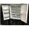 Image 2 : KENMORE BLACK DOUBLE DOOR FRIDGE/FREEZER COMBO