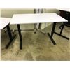 Image 2 : WHITE 5' HEIGHT ADJUSTABLE MULTI-TABLE
