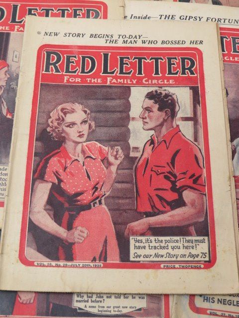 Red Lettering Magazine RED LETTER MAGAZINE (1930S) - Schmalz Auctions