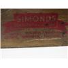 Image 3 : WOODEN SIMMONS SAW BLADE BOX
